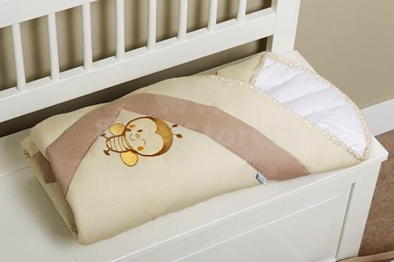 Feretti Layette 100  Bee Ecru Multifunkcionāls konvertiņš sedziņa