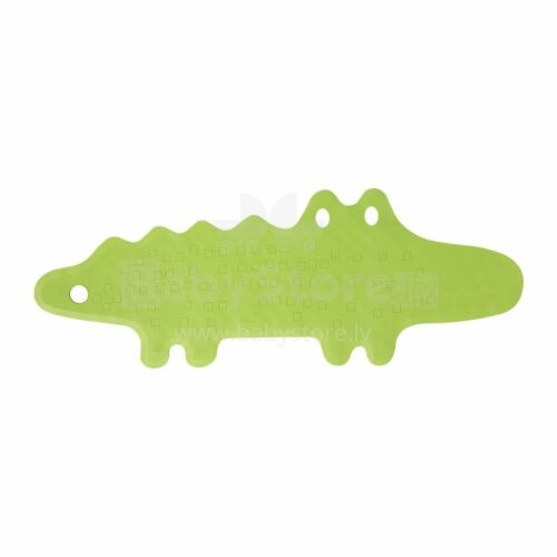 IKEA PATRULL 101.381.63 Vonios kilimas neslystantis žalias krokodilas