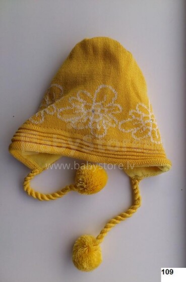 LENNE '14 - Meiteņu siltā ziemas cepure Polly Аrt.13385 (50-56cm) krāsa 109