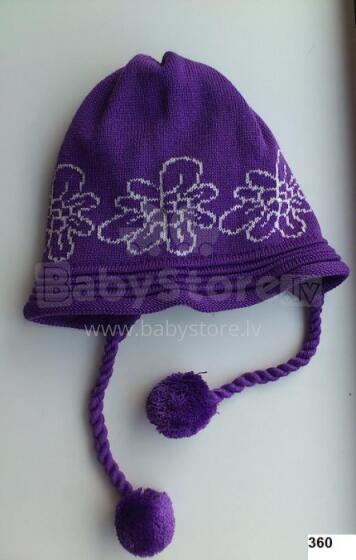 Lenne '14 Polly Аrt.13385  Meiteņu siltā ziemas cepure (50-56cm), krāsa 360