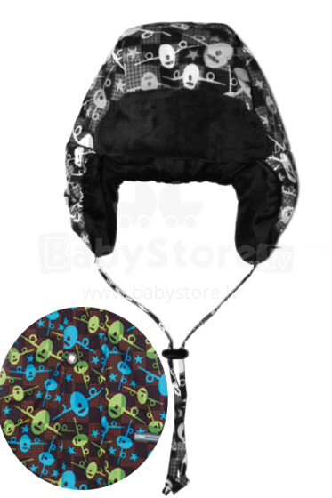 LENNE '14 - žieminė kepurė berniukams Bart art. 13880 (50-56 cm) spalva 8140