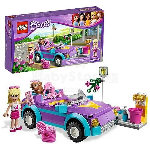 „Lego Friends 3183“ kieta kabrioletas Stephanie
