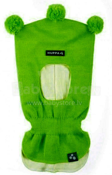 HUPPA '14 - Детский зимний шлем (вязаная шлем-шапка) Coco Art. 8507AW (XS-L), Цвет: 037 Кiwi