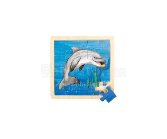 LELLE - деревянный пазл Дельфин AW66852