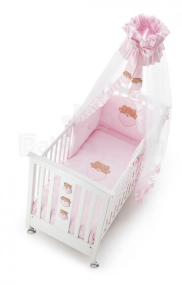 Erbesi Petit Bebe Pink Bērnu gultas veļas komplekts 