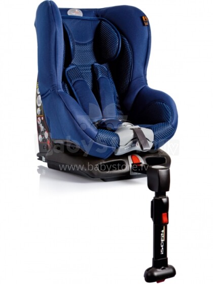 „MammaCangura Tiziano Isofix“ vaikiškų automobilių sėdynių grupė 1 (9/18 kg) 01TZN00045IF madinga mėlyna