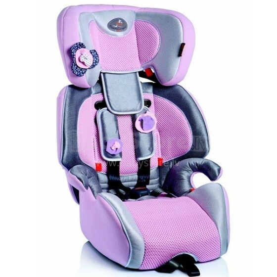 MammaCangura Giotto Plus Shining Pink Bērnu autokrēsls (9-36 kg)