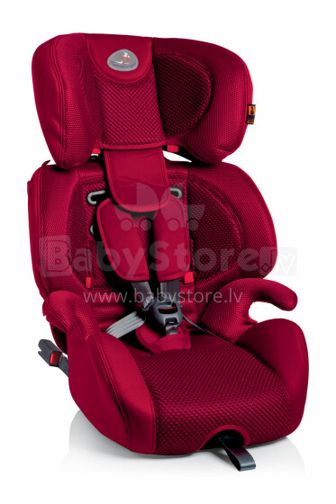 MammaCangura Giotto Plus Fix Red Bērnu autokrēsls (9-36 kg)