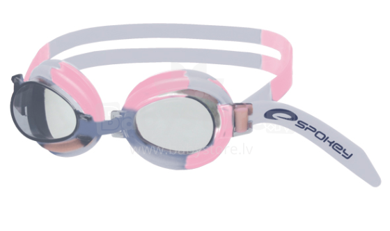 Spokey Jellyfish Art. 82278 Swimming goggles for kids Bērnu peldēšnas brilles (peldbrilles) Col.Pink/Grey 