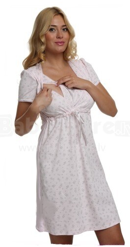 Italian fashion Aurora - Ночная рубашка для беременных/кормящих с коротким рукавом