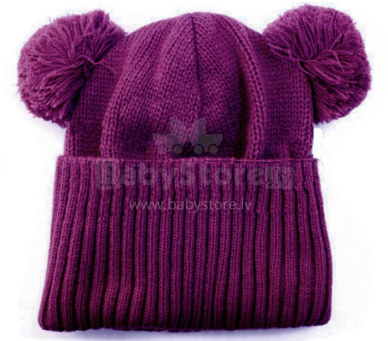 LENNE '14 - Вязаная зимняя шапка для девочек Rita Art.13391 (52-56cm)  цвет 619