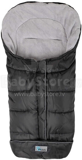 Alta Bebe Art.AL2204-12 juodas / pilkas kūdikių miegmaišių kūdikių žieminis šiltas miegmaišis