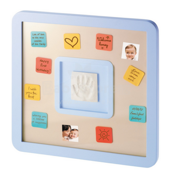 Baby Art 34120103 - Message Print Frame Ramītis ar kājiņas un rociņas nospiedumiem