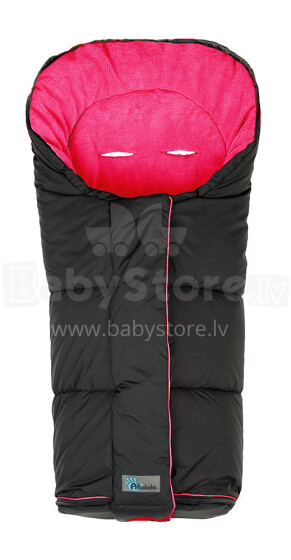 Alta Bebe Art.AL2277C- 13 juoda / rožinė kūdikių miegmaišis, žieminis, šiltas miegmaišis vaikams