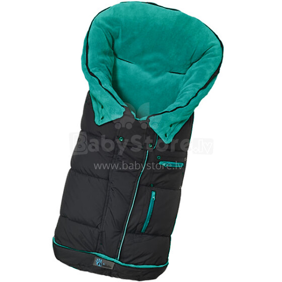 Alta Bebe Art.AL2274C-32 black/petrol Baby Sleeping Bag Спальный Мешок с Терморегуляцией