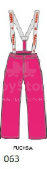 HUPPA '14 - Ziemas bērnu bikses Lexy Art. 2142AW (140-158 cm), fuchsia