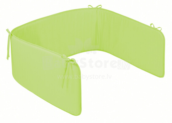 MyJulius Nestchen Comfort  Uni green Бортик-охранка для детской кроватки 