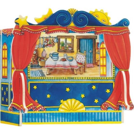Goki VG51786 Skatuve lelļu teatrim