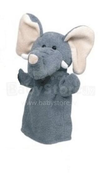 Goki Hand Puppets Art.VG15354  Roku lelle 'Zilonītis'