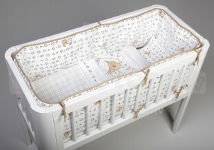 Troll Bedding Set for Crib 2 Bear Комплект постельного белья для колыбельки