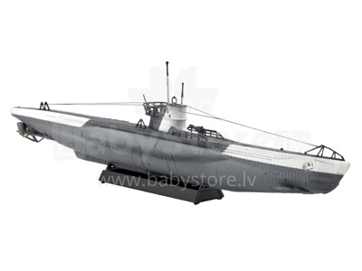 Revell 05093 VII tipo C vokiškas povandeninis laivas C 1/350
