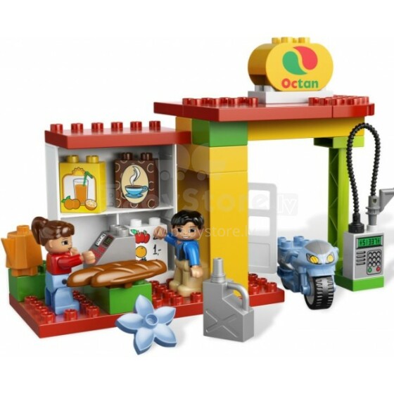 Lego Duplo degvielas uzpildes stacija  6171