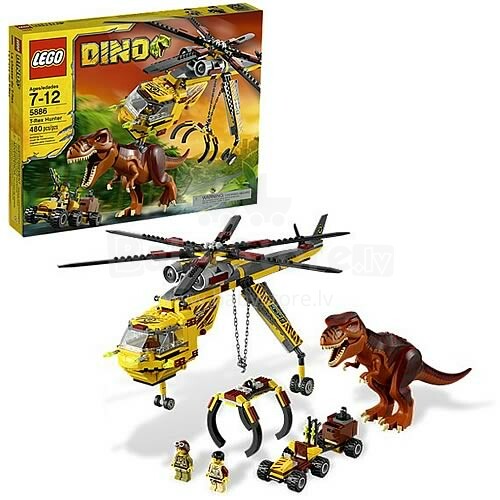 „Lego Dino Hunter“ tiranozaurai 5886
