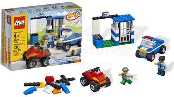 Lego Строительный набор Полиция 4636