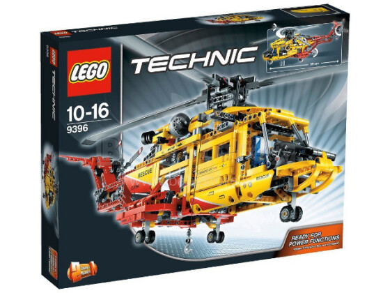 Lego Technic 9396 helikopters