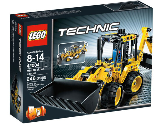 Lego Technic 42004 Backhoe Loader