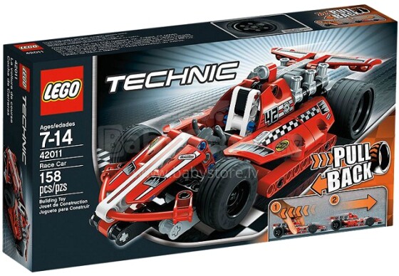 Lego Technic 42011 Maps inertial engine