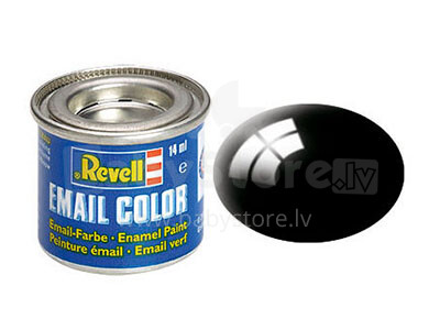 Revell 32107 Краска для моделирования (черная как смола глянцевая)