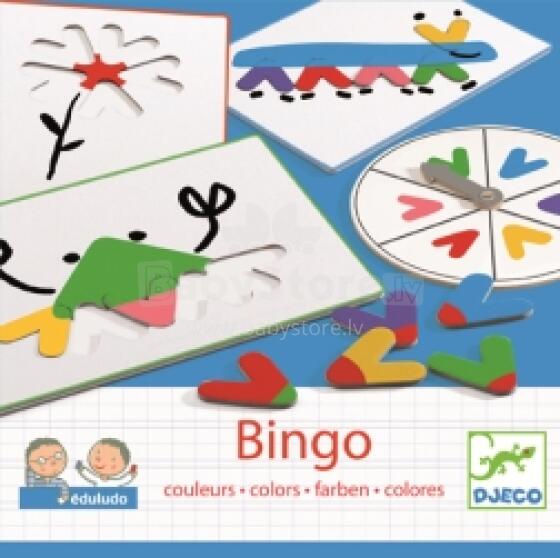 Djeco Board Game Bingo Colors DJ08316