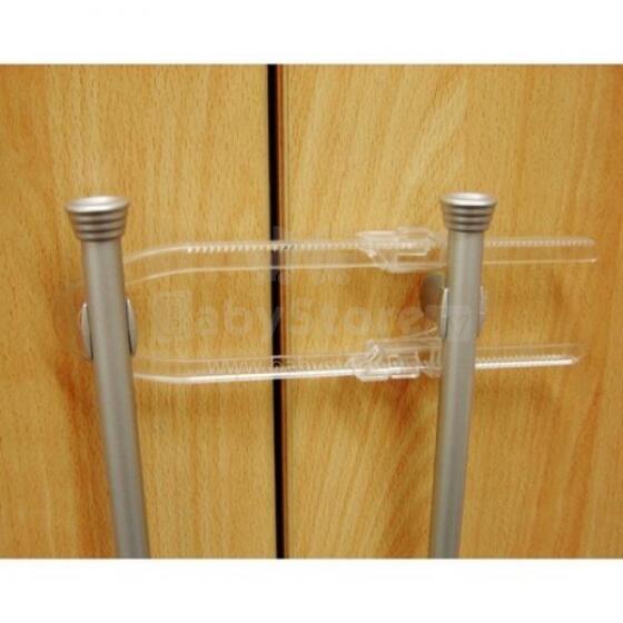 REER 7103.9 Cabinet Lock, transparent