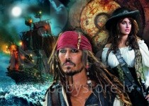 DINO TOYS - Puzzle Пираты Карибского моря 1000 шт.53163D