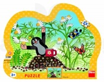 DINO TOYS - Puzzle silhouette  25 psc.31122D