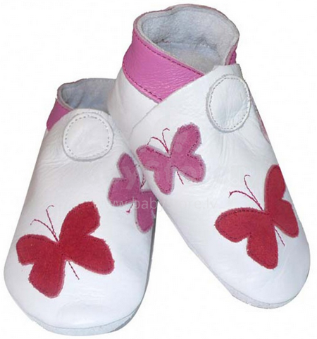 Pippi2482 Leather slippers dejošanas čībiņas bērniem no dabīgas ādas
