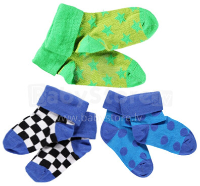 Pippi 2490 cotton socks Детские хлопковые носки 