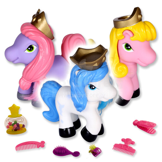 SIMBA 105955159 Filly Beauty Queen Pony su aksesuarais 13cm