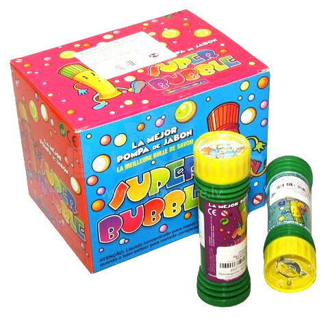 Super Boom Bubble Art.00333 Ziepju burbuļi ar rotaļlietu 50ml