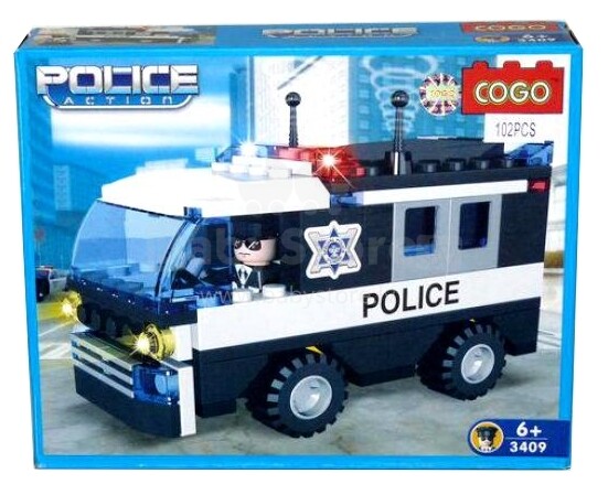 Cogo policijos konstruktorius - policija 293435