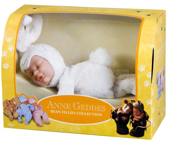 Anne Geddes Lelle - mazulis zaķis balts  ,20cm,AN 579107