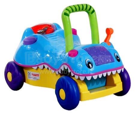 Arti Walker Crocodile A2079 Bērnu stumjamā mašīna - staigulis, blue