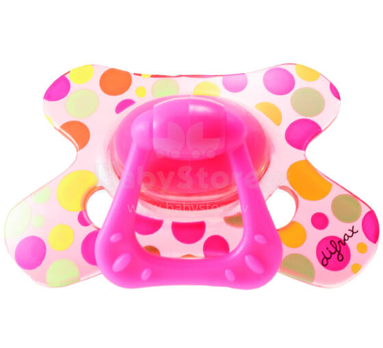 Difrax Art.800 Soother Dental+ring Ortodentiskais knupis 6+ ar gredzenu