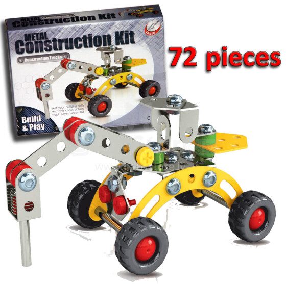 Uni-Toys C55620 - Metaliskais konstruktors
