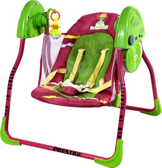 Arti HSW105 3-vienā šūpuļkrēsls, purple/green Ala