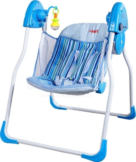 „Arti HSW106 Elephant Striples“ 3 viename supamoji kėdė, mėlyna