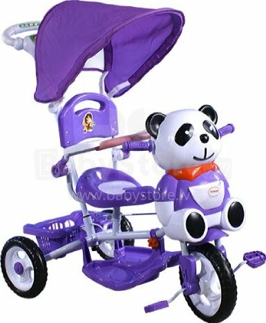 Arti JY-23 Panda-1 Vaikų triratukas, violetinis
