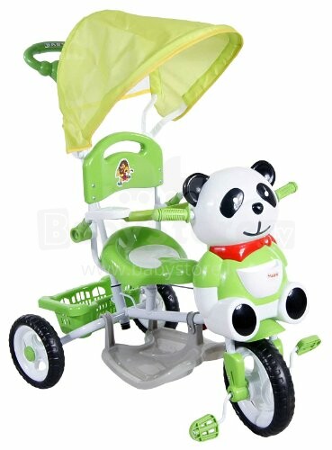 Arti JY-23 Panda-1 Vaikų triratukas, žalias