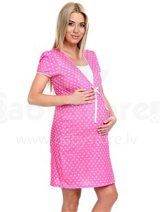 Italian fashion Olimpia - Ночная рубашка для беременных/кормящих с коротким рукавом